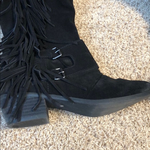 Naughty Monkey Over The Knee Boots - Picture 3 of 4